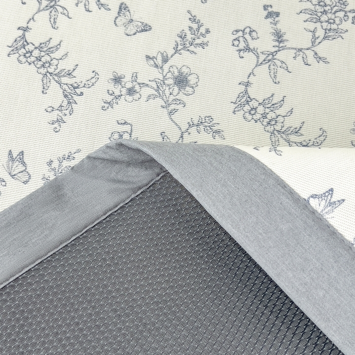 91家纺网 家纺一手货源 找家纺 倾慕家纺 2025年新款600D丝滑冰丝凉席-床席款 连理枝蓝