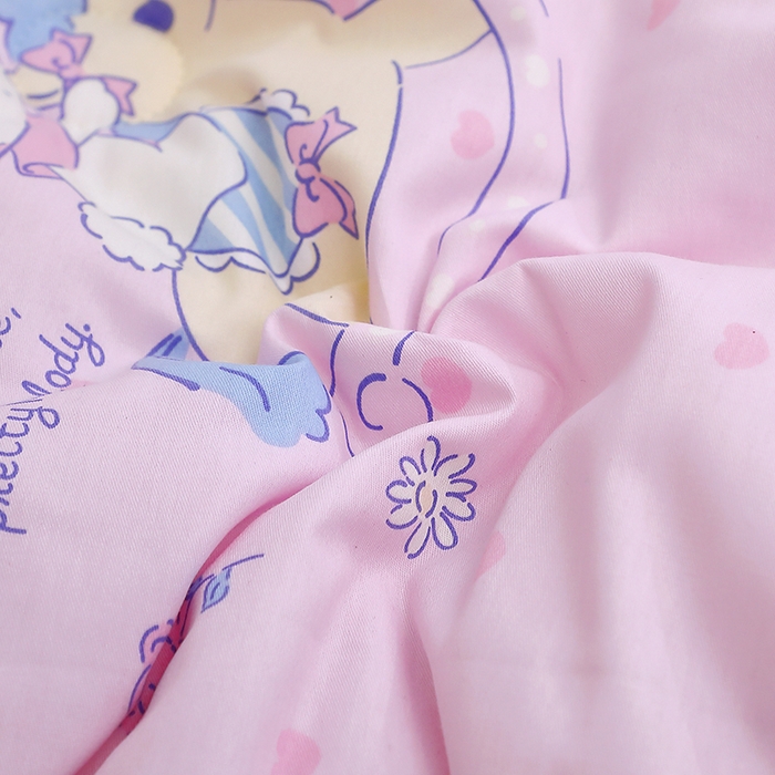 91家纺网 家纺一手货源 找家纺 八零年代 2024新款三丽鸥睡袋儿童一体防踢被 纯棉四季款