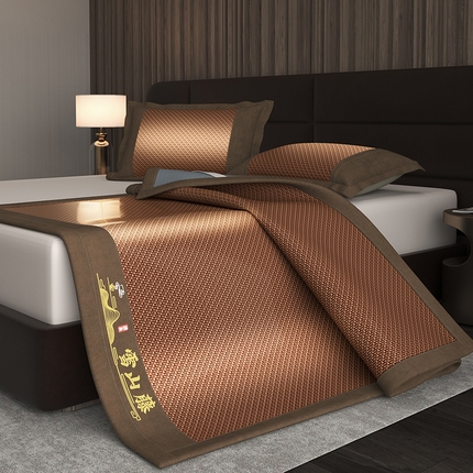 91家纺网 家纺一手货源 找家纺 （总）yyds网供 2025新款PE雪藤席新中式冰藤席凉席空调席子-PE雪藤【会员 优惠 5元，销售返点】