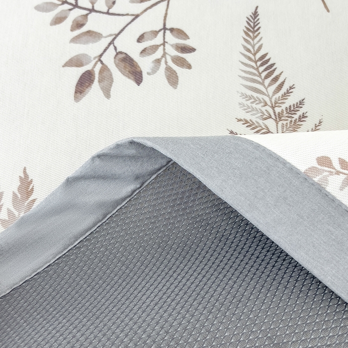 91家纺网 家纺一手货源 找家纺 倾慕家纺 2025年新款600D丝滑冰丝凉席-床席款 素叶金