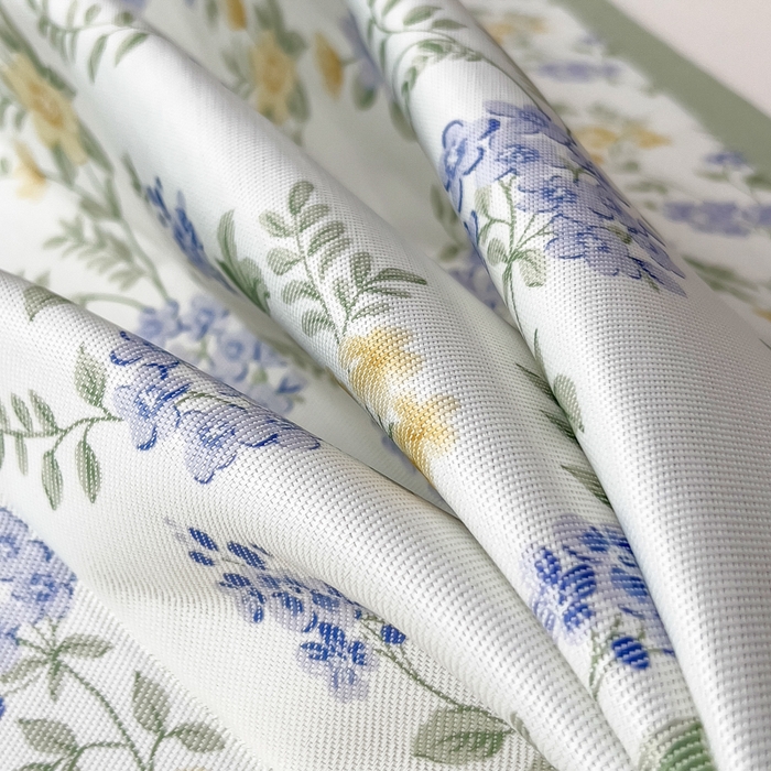 91家纺网 家纺一手货源 找家纺 倾慕家纺 2025年新款600D丝滑冰丝凉席-床席款 点点兰花