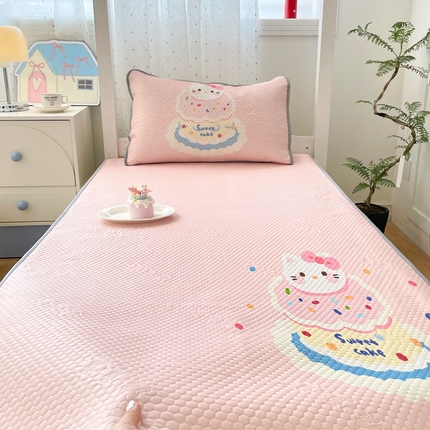 91家纺网 家纺一手货源 找家纺 （总）川悦生活 2025新款大阪冰豆豆凉感凉席三件套