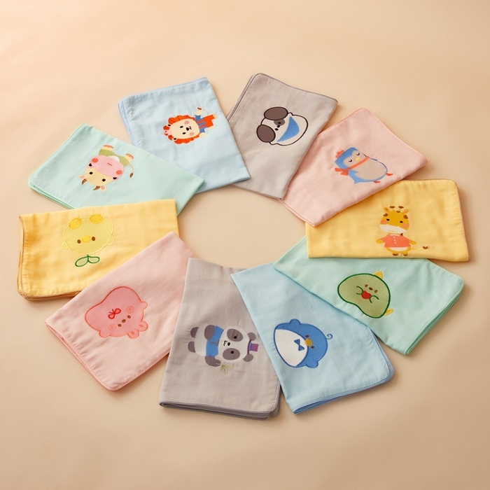 91家纺网 家纺一手货源 找家纺 喜多兔2025新款小轻柔纯棉双层纱枕套枕头 叠拍图（仅供参考）