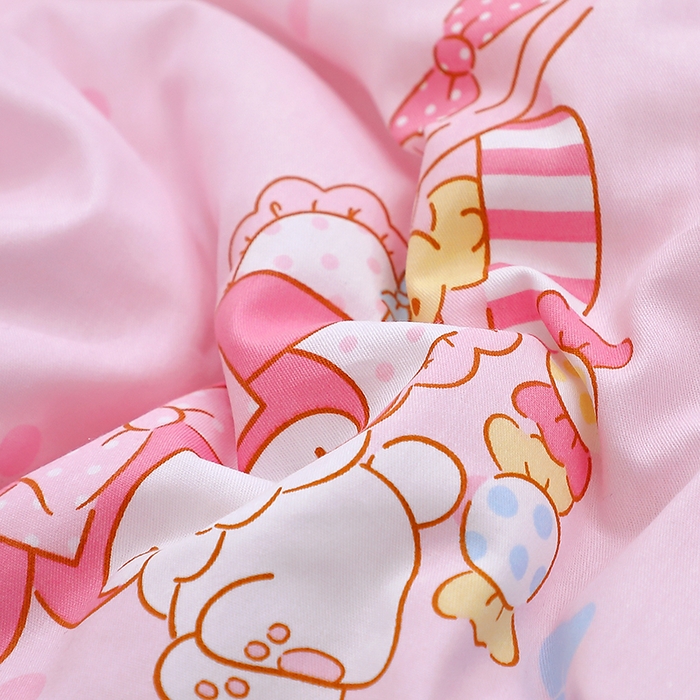 91家纺网 家纺一手货源 找家纺 八零年代 2024新款三丽鸥睡袋儿童一体防踢被 纯棉四季款