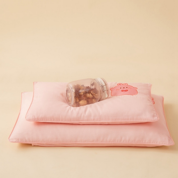 91家纺网 家纺一手货源 找家纺 （总）喜多兔2025新款小轻柔纯棉双层纱枕套枕头