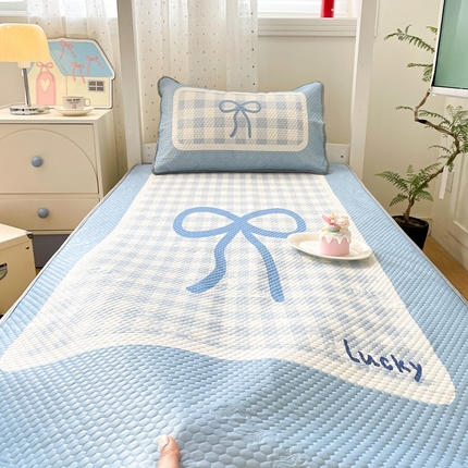 91家纺网 家纺一手货源 找家纺 （总）川悦生活 2025新款大阪冰豆豆凉感凉席三件套