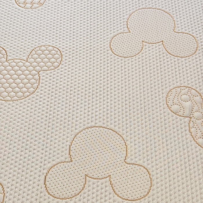 91家纺网 家纺一手货源 找家纺 丝印良品 2025新款A类提花凉感豆豆复合凉席套件 提花豆豆-米琦