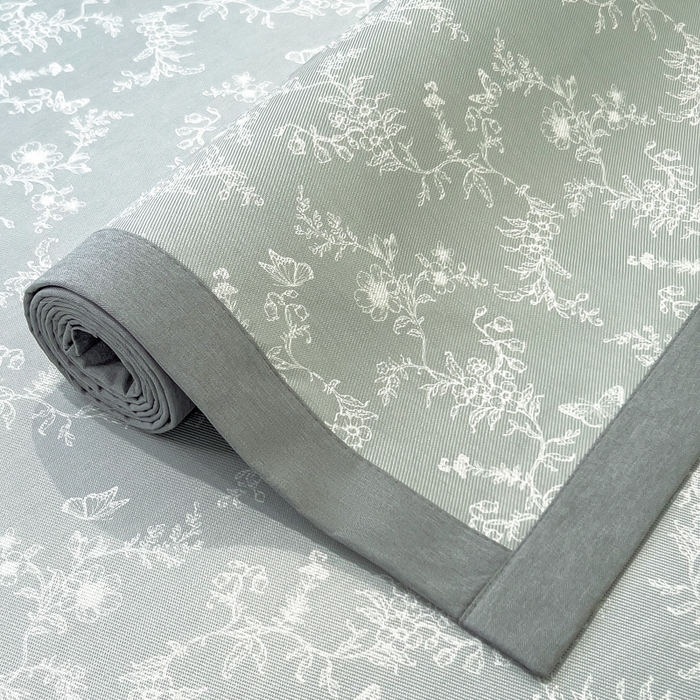 91家纺网 家纺一手货源 找家纺 2025年新款600D丝滑冰丝凉席-床笠款 连理枝白