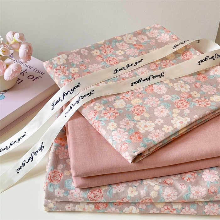 91家纺网 家纺一手货源 找家纺 （总）如约 2025新款A类全棉双层纱四件套