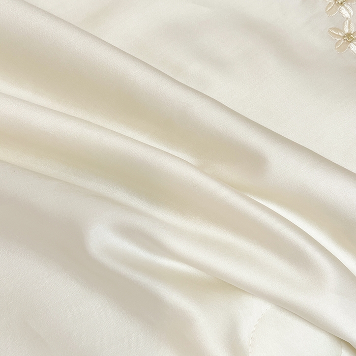 91家纺网 家纺一手货源 找家纺 梦舒羽 2025新款刺绣水洗真丝花边夏被四件套宿舍夏凉被床单枕套三件套-蝶梦花边款 蝶梦-紫 花边款