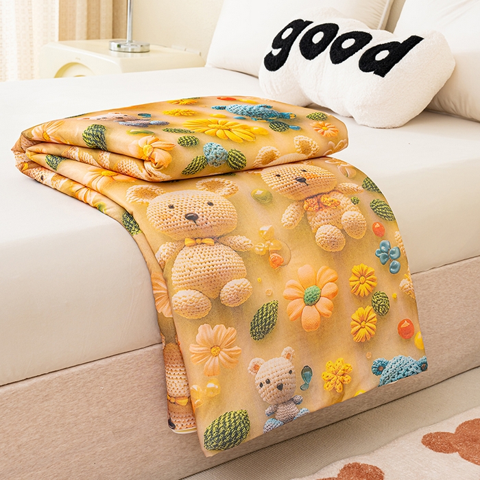 91家纺网 家纺一手货源 找家纺 （总）圣尔雅家纺 2025新款5D立体夏被被子被芯