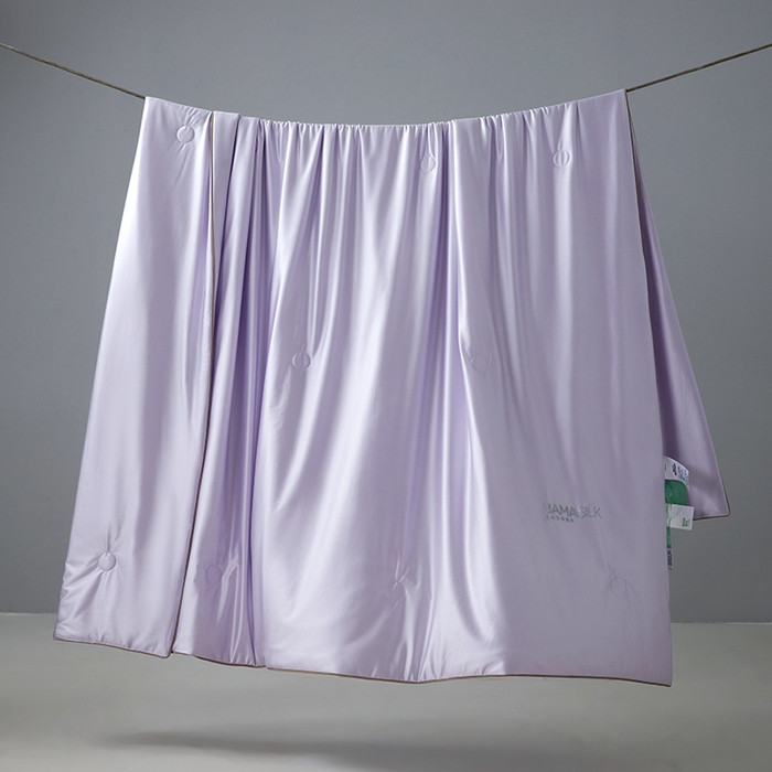 91家纺网 家纺一手货源 找家纺 （总）莱福仕家纺 2025新款A类莹丝流光蚕丝系列夏被