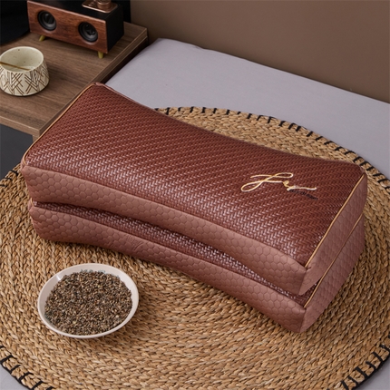 91家纺网 家纺一手货源 找家纺 （总）织布人 2025新款荞麦枕夏季凉感冰藤面包枕PE藤夏凉枕成人家用颈椎枕硬枕