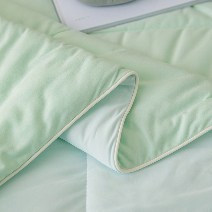 91家纺网 家纺一手货源 找家纺 （总）茧羽世家 2025新款沁柔双镜抗菌系列夏被夏凉被空调被