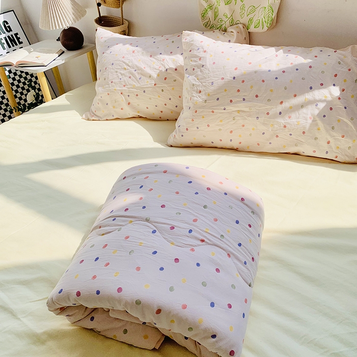 91家纺网 家纺一手货源 找家纺 （总）2025新款1活性印染水洗棉大豆夏被