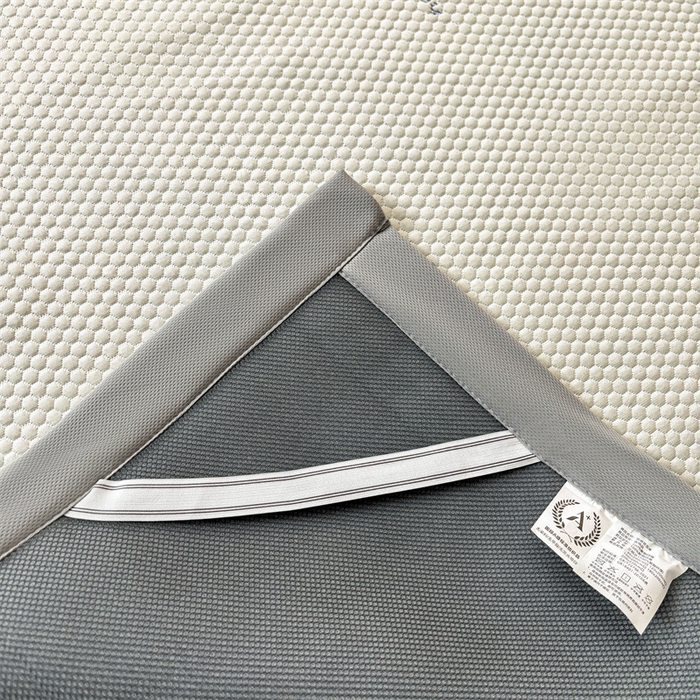 91家纺网 家纺一手货源 找家纺 雯豆家纺 2025新款PE高分子凉感提花凉席三件套绑带款席子平铺席 吉祥兔-绑带款