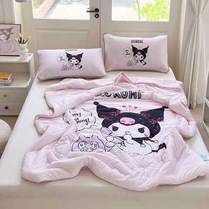 蘭菲家纺 2025新款三丽鸥卡通印花夏被 明天见