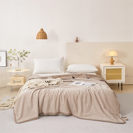 91家纺网 家纺一手货源 找家纺 （总）瑞米家居 2025新款全棉色织提花夏被