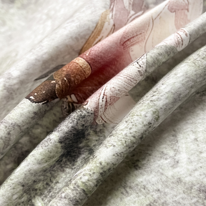 91家纺网 家纺一手货源 找家纺 （总） 2025夏季A类母婴级天丝棉印花四件套纯棉全棉高端数码印花丝滑裸睡长绒棉被套真丝