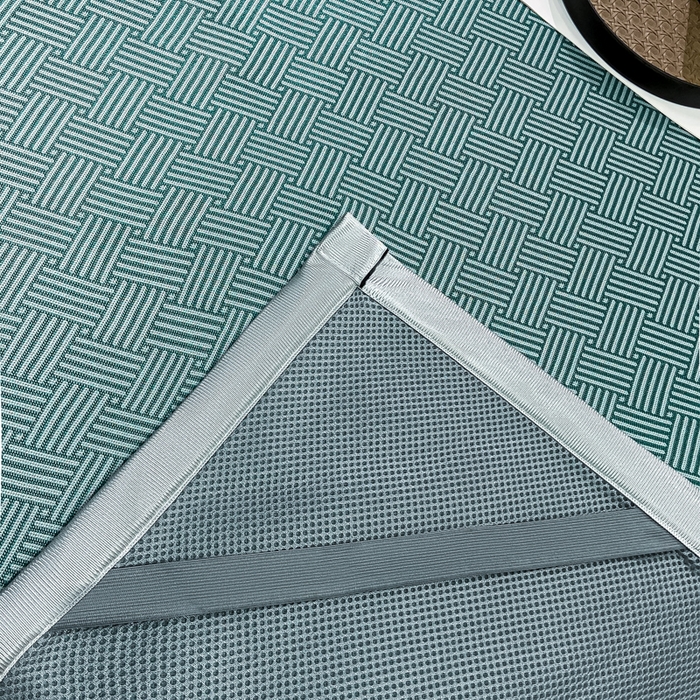 91家纺网 家纺一手货源 找家纺 给笠 2025新款碳光复合三明治 冰丝凉席 饼干-凉席绿色