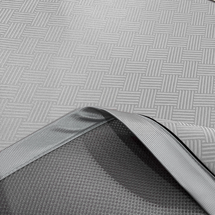 91家纺网 家纺一手货源 找家纺 给笠 2025新款碳光复合三明治 冰丝凉席 饼干-凉席银灰