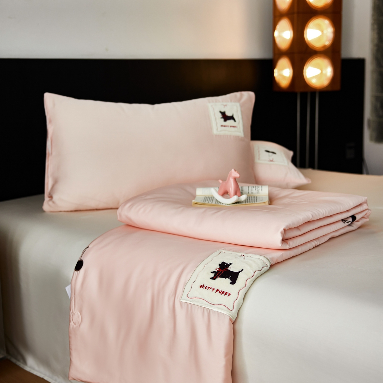 91家纺网 家纺一手货源 找家纺 （总）初拾 2025新款60支奥地利进口兰精天丝夏被夏凉被空调被—樱桃奇奇