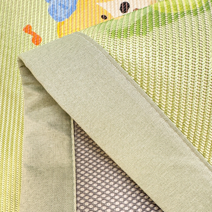 91家纺网 家纺一手货源 找家纺 慕尚家纺 2025新款凉感大版冰丝席学生季款三件套 油墨画狗狗