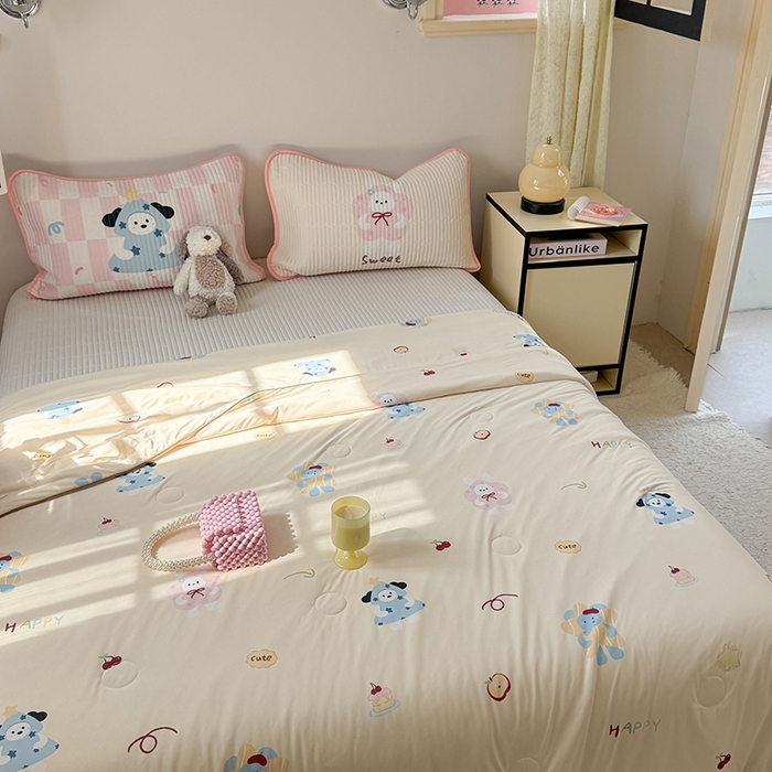 91家纺网 家纺一手货源 找家纺 （总）柚子YOUTH 2025新款锦氨超柔果冻被