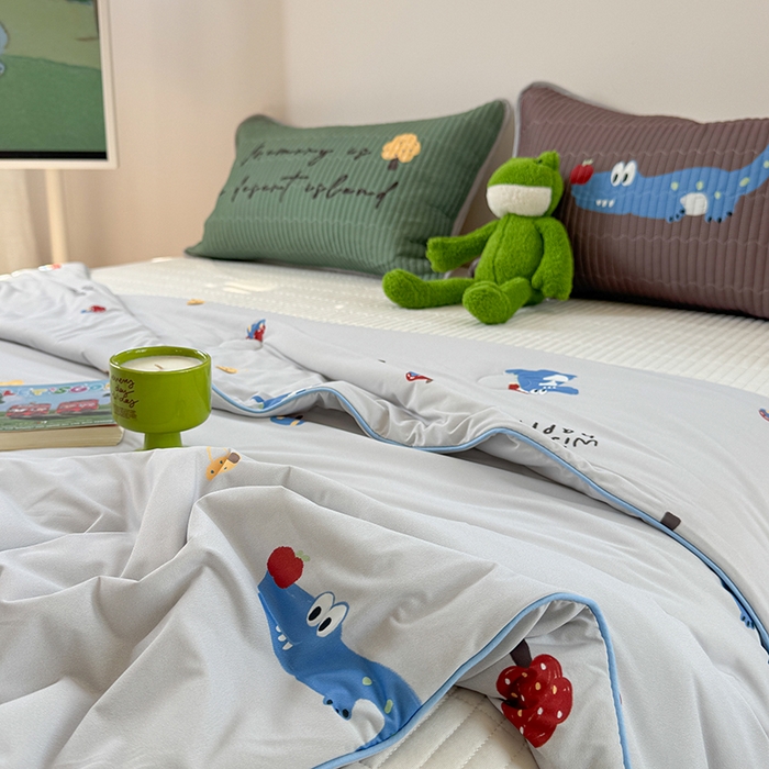 91家纺网 家纺一手货源 找家纺 （总）柚子YOUTH 2025新款锦氨超柔果冻被