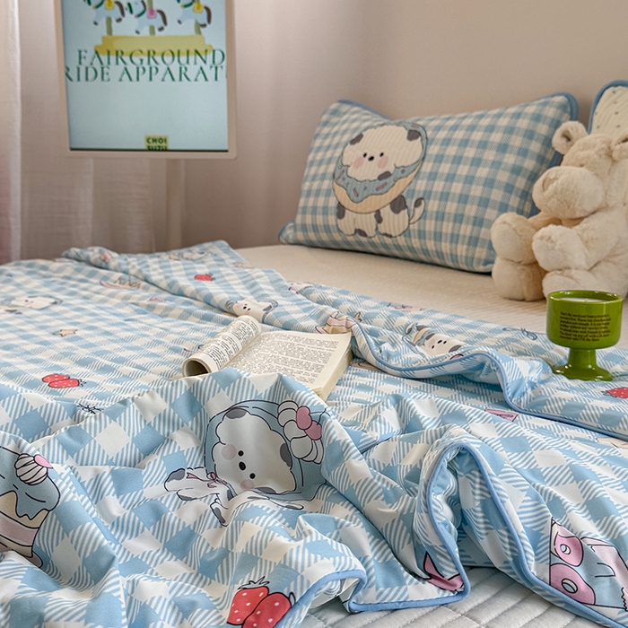 91家纺网 家纺一手货源 找家纺 （总）柚子YOUTH 2025新款锦氨超柔果冻被