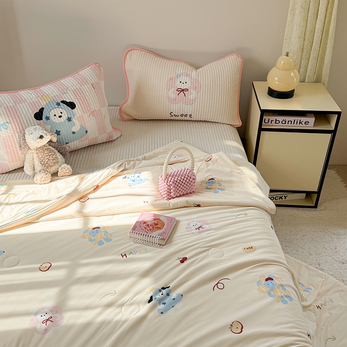 91家纺网 家纺一手货源 找家纺 （总）柚子YOUTH 2025新款锦氨超柔果冻被