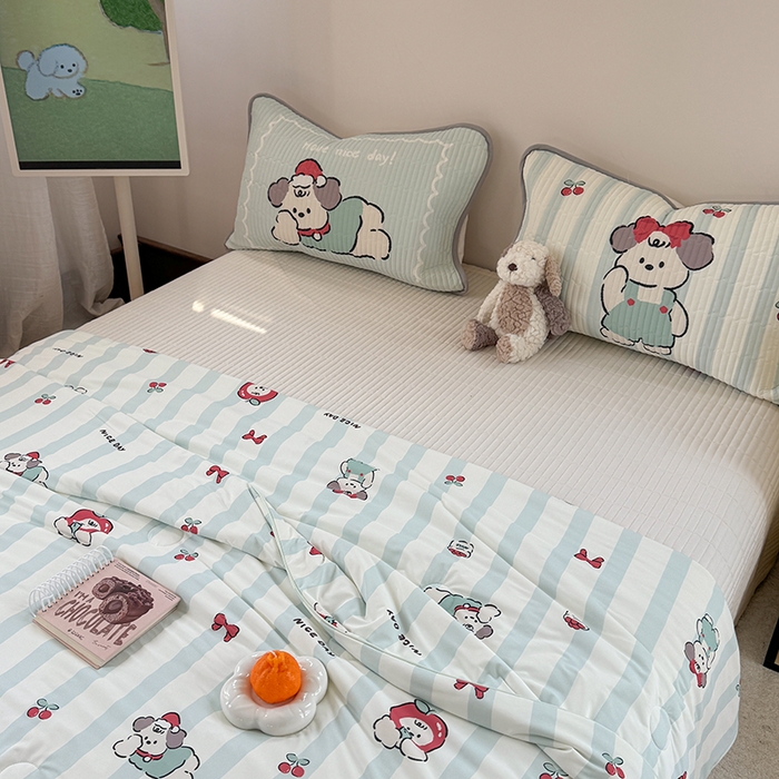 91家纺网 家纺一手货源 找家纺 柚子YOUTH 2025新款锦氨超柔果冻被 懒洋洋夏被