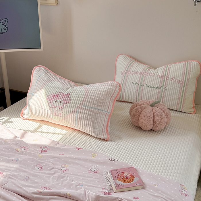 91家纺网 家纺一手货源 找家纺 柚子YOUTH 2025新款锦氨超柔果冻被 草莓蒂夏被