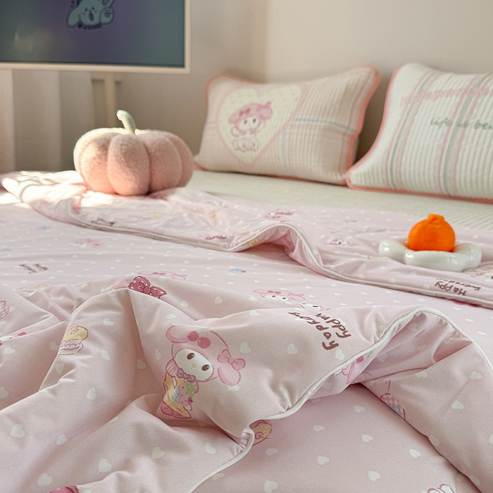 柚子YOUTH 2025新款锦氨超柔果冻被 草莓蒂夏被