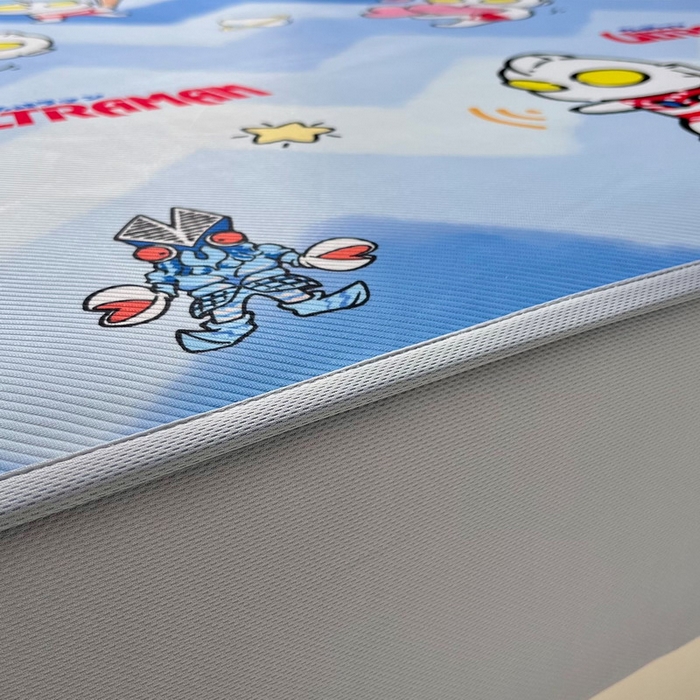 91家纺网 家纺一手货源 找家纺 蘭菲家纺 2025新款冰丝奥特曼凉席套件 棒球队