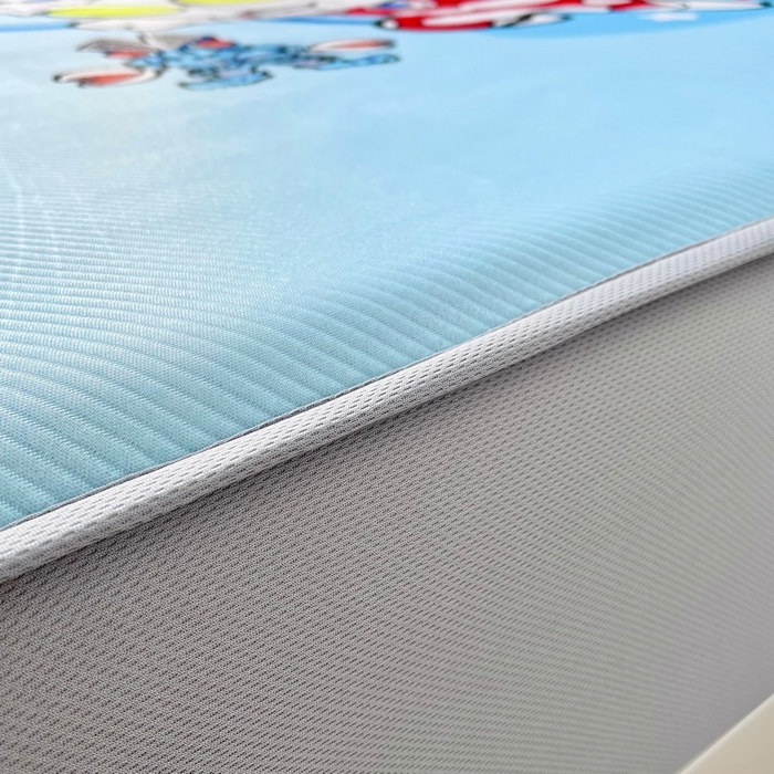 91家纺网 家纺一手货源 找家纺 蘭菲家纺 2025新款冰丝奥特曼凉席套件 飞天