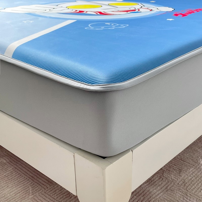 91家纺网 家纺一手货源 找家纺 蘭菲家纺 2025新款冰丝奥特曼凉席套件 冠军