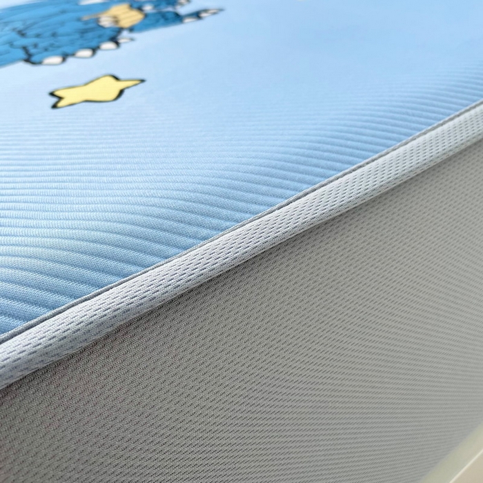 91家纺网 家纺一手货源 找家纺 蘭菲家纺 2025新款冰丝奥特曼凉席套件 闪电