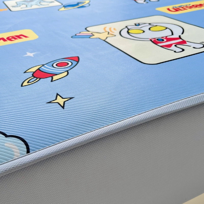 91家纺网 家纺一手货源 找家纺 蘭菲家纺 2025新款冰丝奥特曼凉席套件 太空游