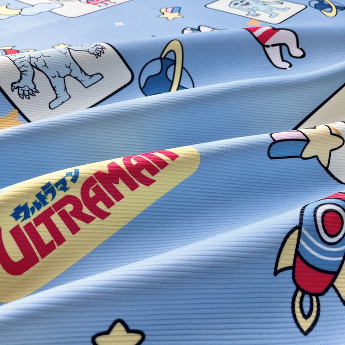 91家纺网 家纺一手货源 找家纺 蘭菲家纺 2025新款冰丝奥特曼凉席套件 太空游