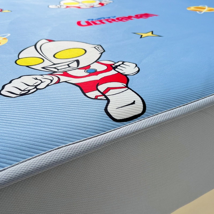 91家纺网 家纺一手货源 找家纺 蘭菲家纺 2025新款冰丝奥特曼凉席套件 追风