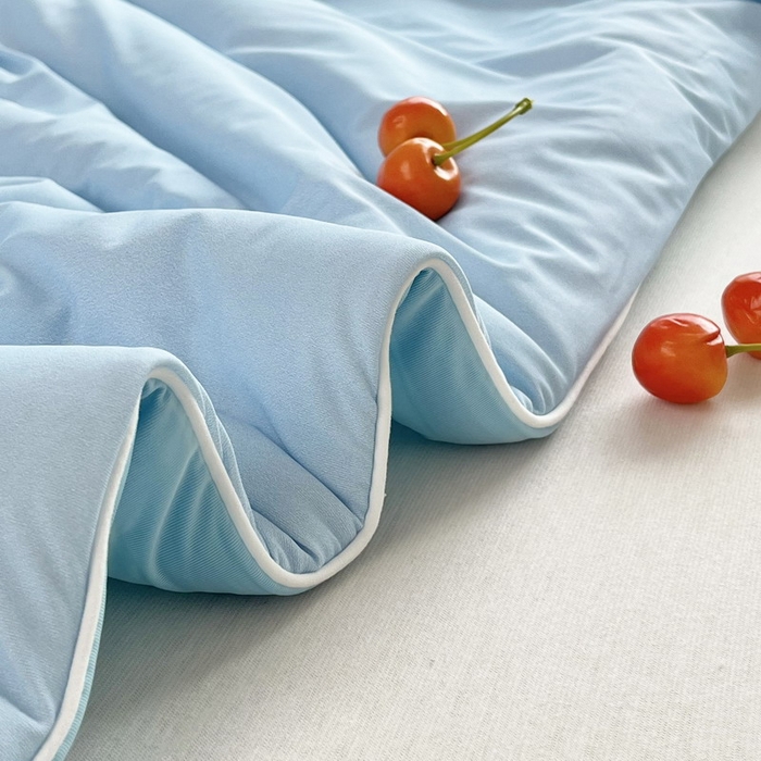 91家纺网 家纺一手货源 找家纺 蘭菲家纺 2025新款凉感丝奥特曼印花夏被 成功