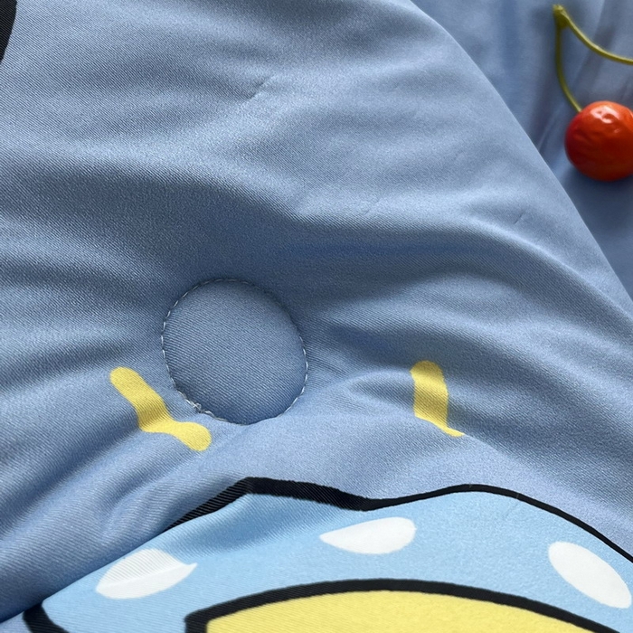 91家纺网 家纺一手货源 找家纺 蘭菲家纺 2025新款凉感丝奥特曼印花夏被 王者