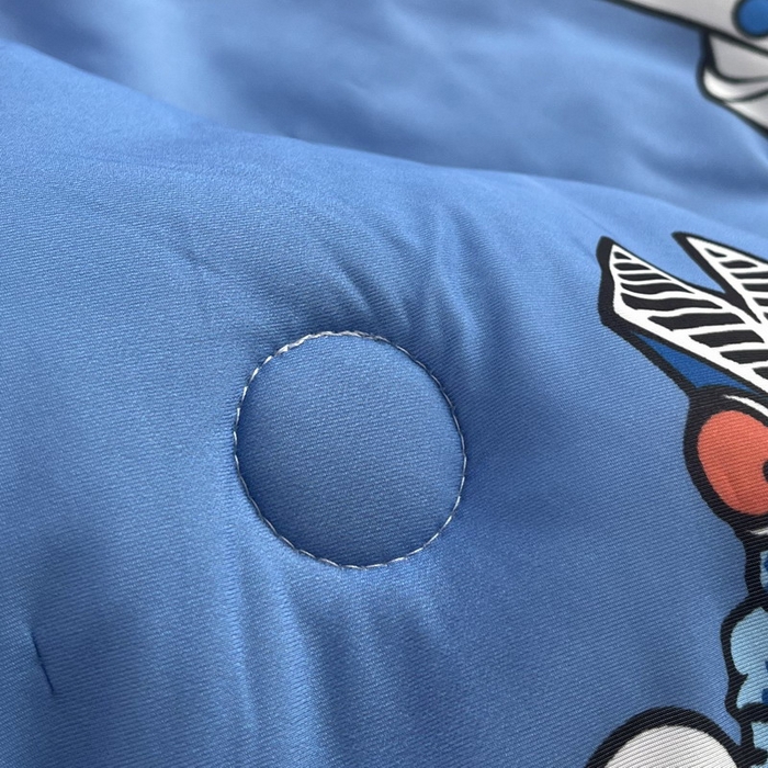 91家纺网 家纺一手货源 找家纺 蘭菲家纺 2025新款凉感丝奥特曼印花夏被 小虎队