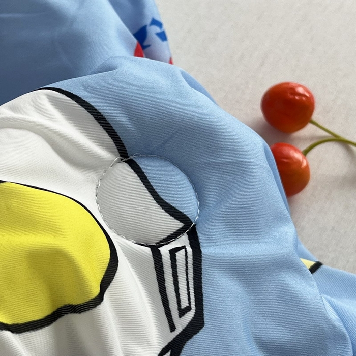 91家纺网 家纺一手货源 找家纺 蘭菲家纺 2025新款凉感丝奥特曼印花夏被 追风