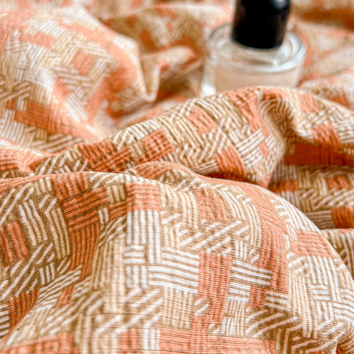 91家纺网 家纺一手货源 找家纺 仟网汇 2025新款皱皱纱简单款夏被四件套 罗曼