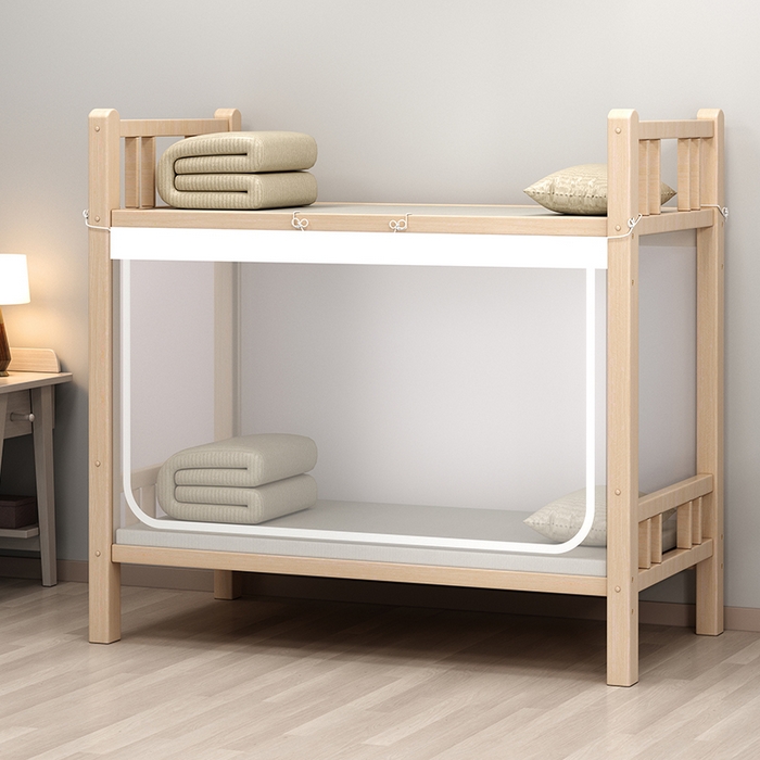 91家纺网 家纺一手货源 找家纺 （总）无瑕家居 2025新款全底学生蚊帐纯色加密蚊帐家用学生蚊帐全包底蚊帐