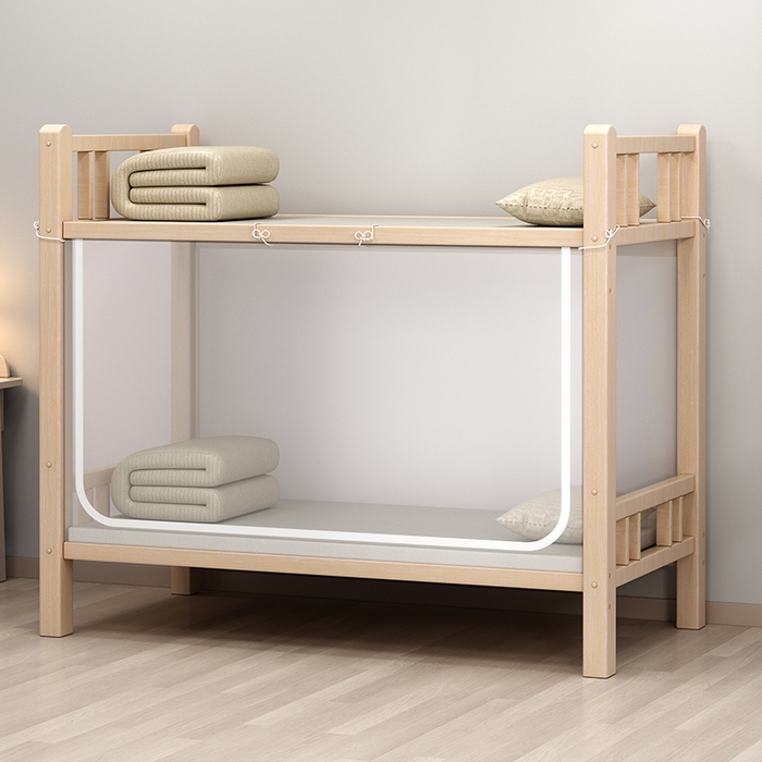 91家纺网 家纺一手货源 找家纺 （总）无瑕家居 2025新款全底学生蚊帐纯色加密蚊帐家用学生蚊帐全包底蚊帐