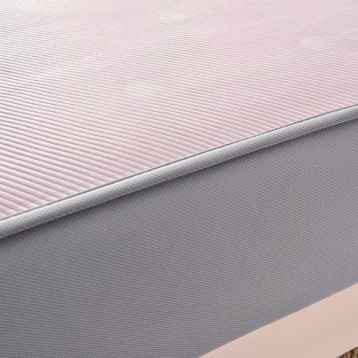 91家纺网 家纺一手货源 找家纺 蘭菲家纺 2025新款三丽鸥卡通印花冰丝凉席 摩卡-粉