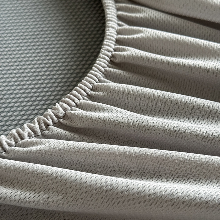 91家纺网 家纺一手货源 找家纺 （总）九花鹿 2025新款A类PE凉感提花床笠款冰丝凉席软凉席可机洗可水洗